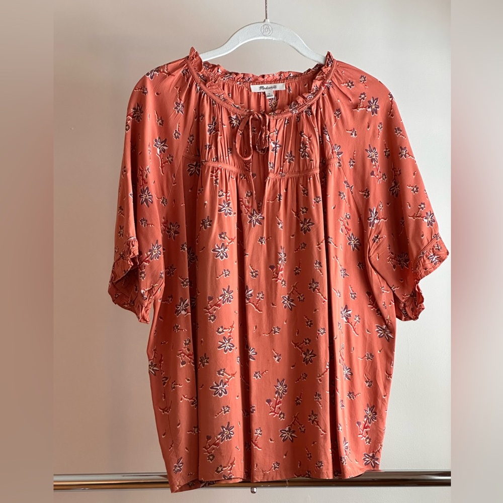 Madewell floral top
